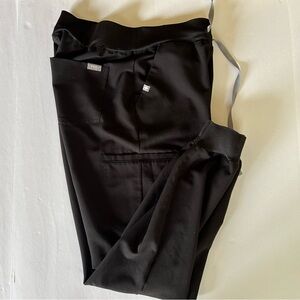 FIGS Jogger Style Scrubs, Black, Ladies Size Small